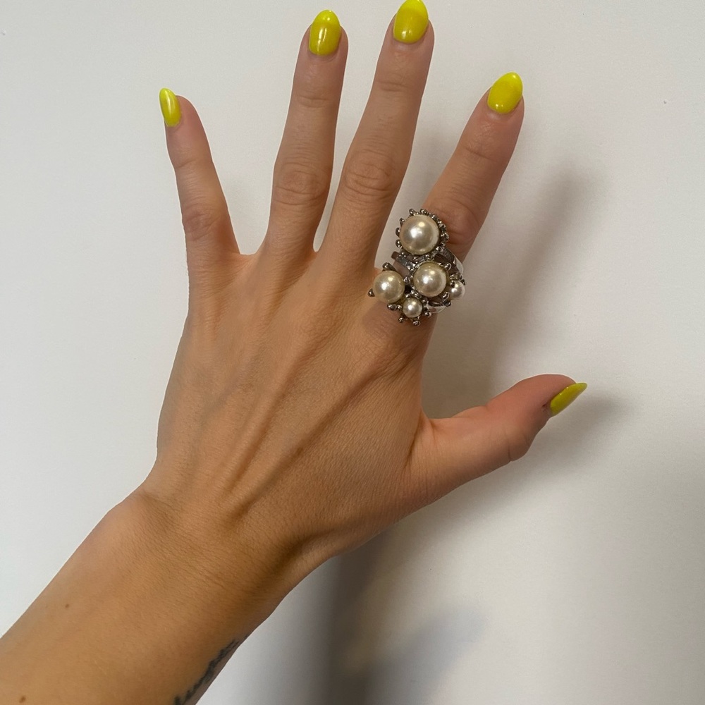Vintage Pearl Ring (size 8) 🦪